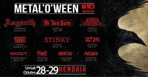 Affiche du concert pour les 25 ans du gaztetxe de Kanbo.